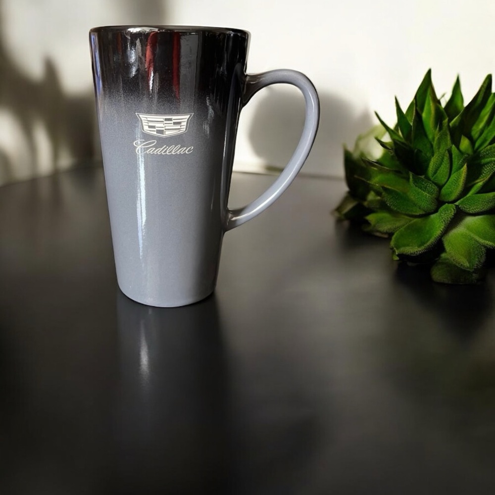Cadillac Ombré Cement Gray 16 Ounce Tall Coffee Mug - Picture 5 of 16